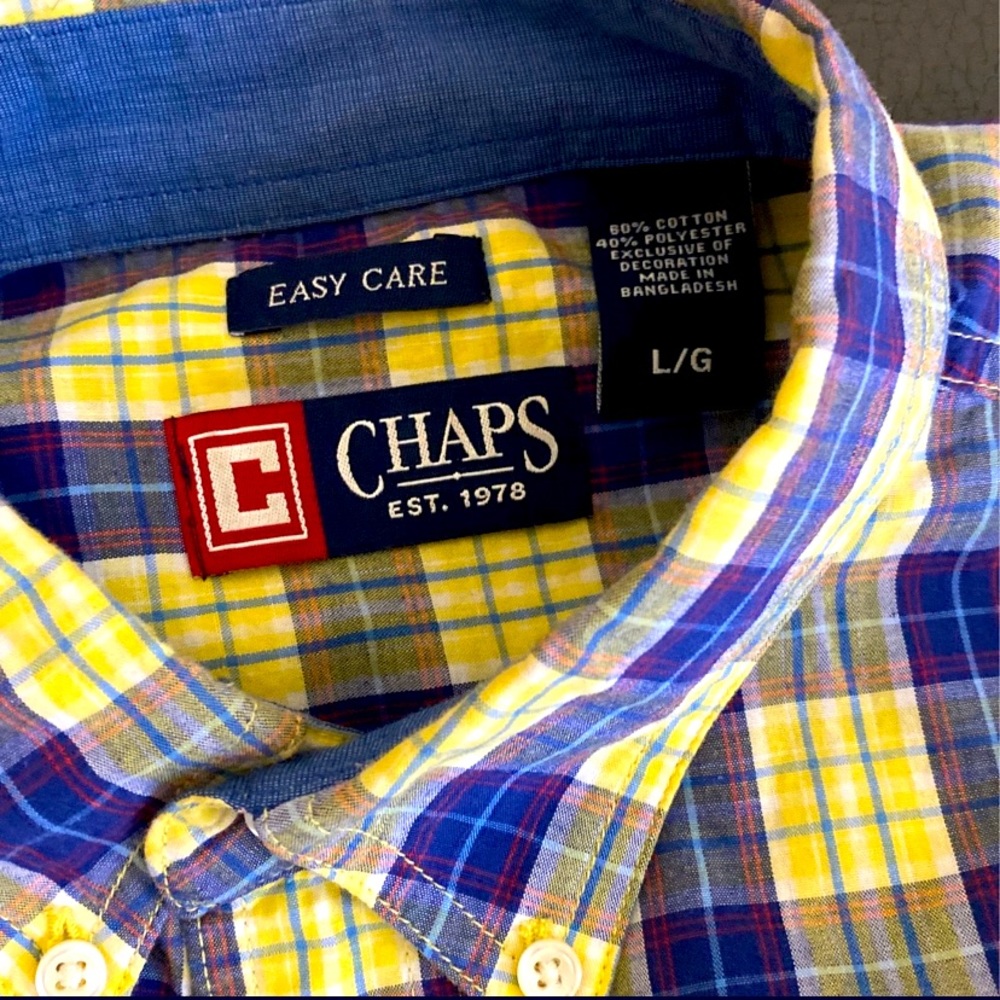 Mens Chaps Button Down Shirt